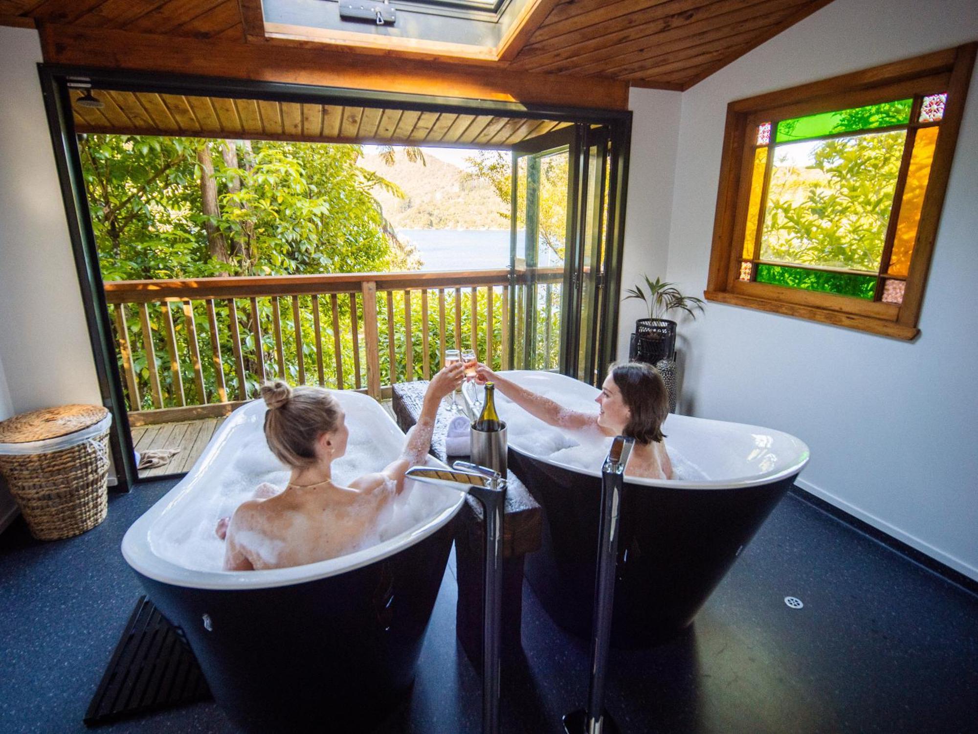 Lochmara Lodge - 20Mins By Boat From Picton Lochmara Bay Kültér fotó